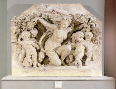 Trionfo di Flora, rilievo preso dalla facciata del Padiglione Flora del Palazzo del Louvre, 1866 (gesso) da Jean Baptiste Carpeaux